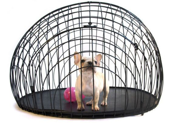 Оригинальная конура из прутьев Оригинальная конура из прутьев