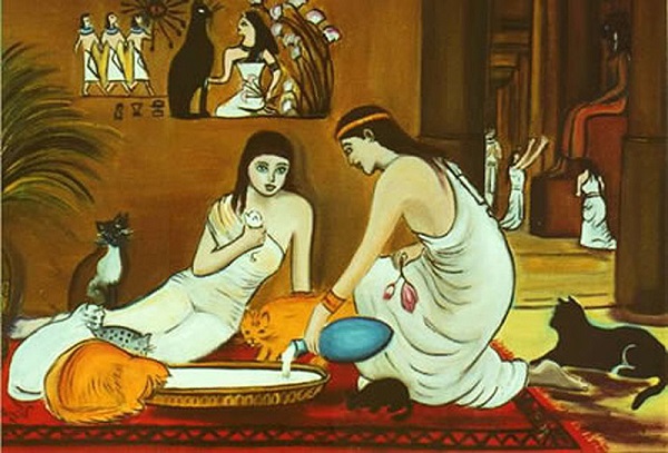 Кошки в древнем Египте