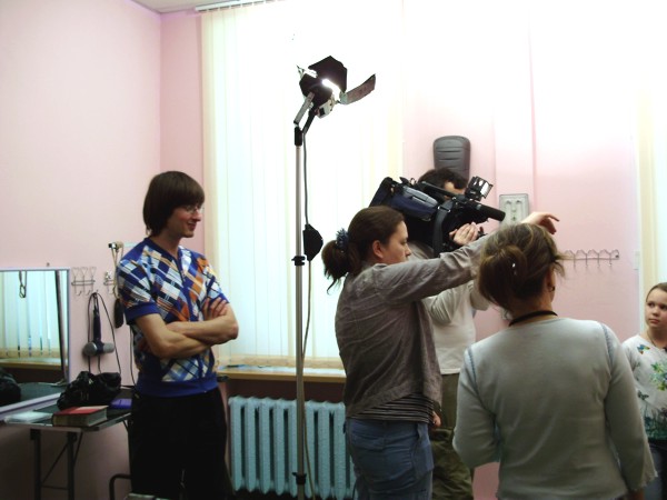 съемка передачи "Своя компания" телеканала "ЛАД"